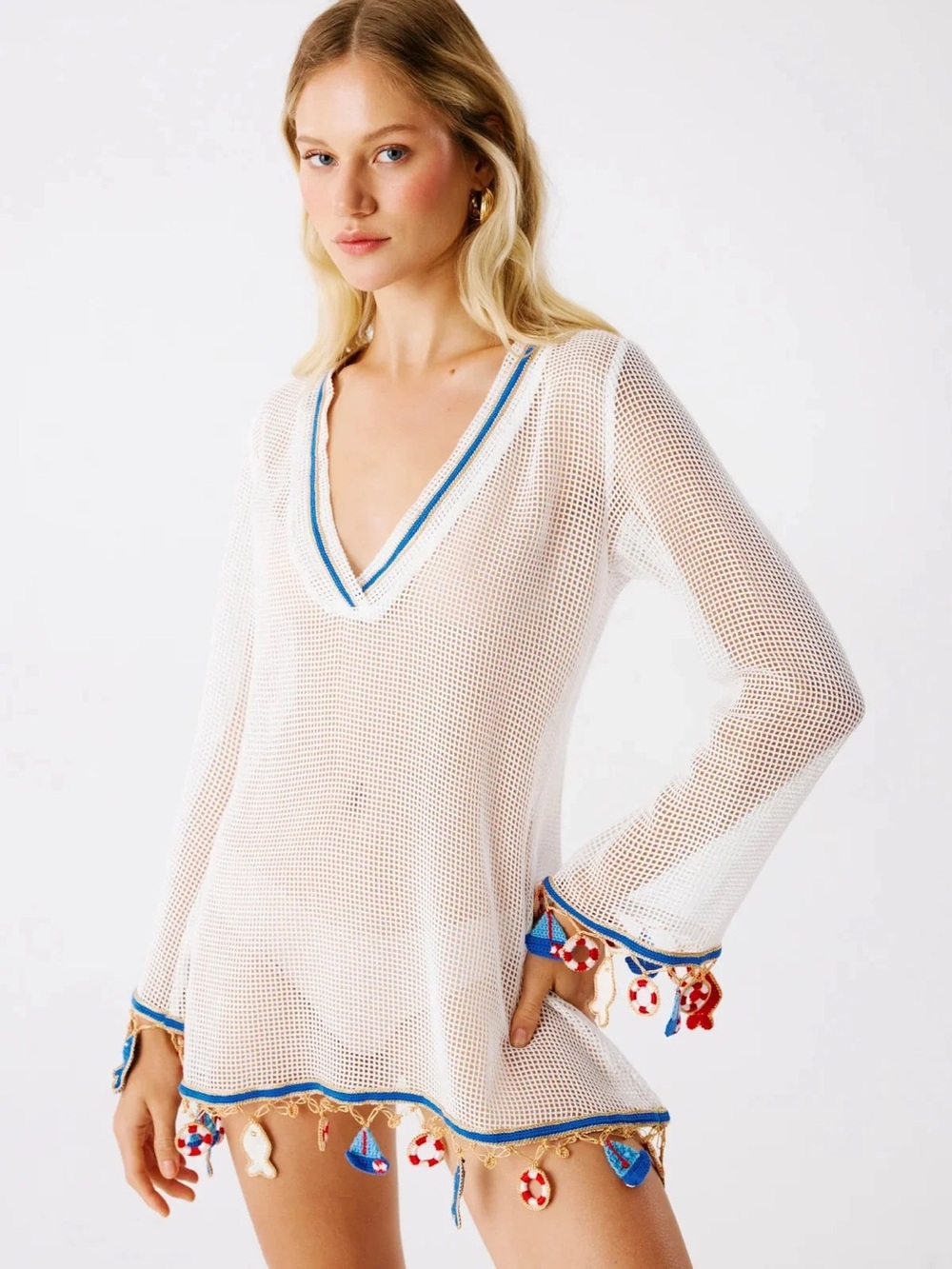 NWT MY BEACHY SIDE POISSON TUNIC